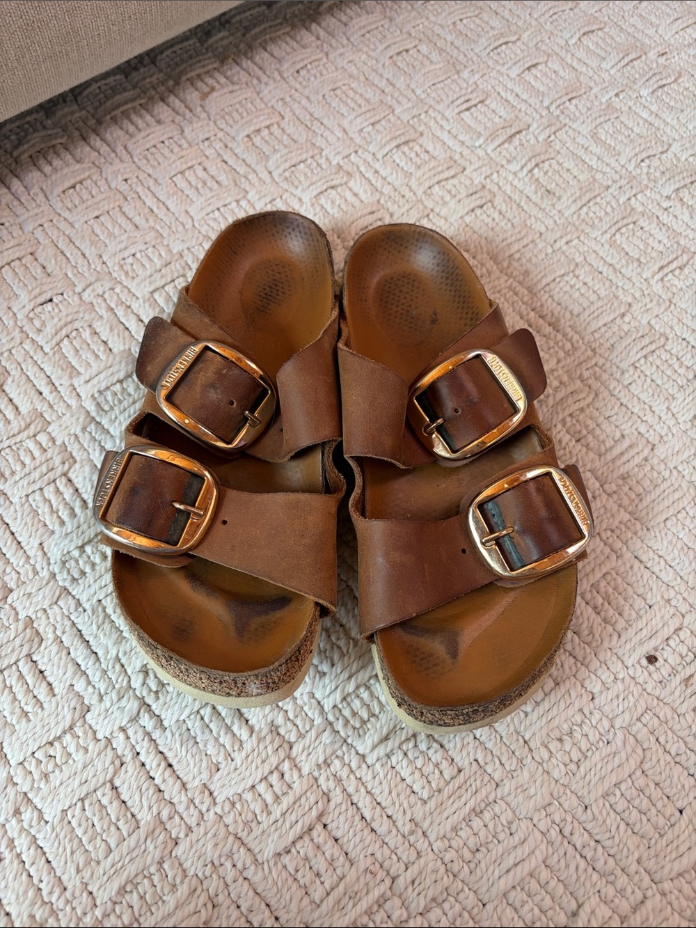Birkenstock Arizona Big Buckle Brown Sandals